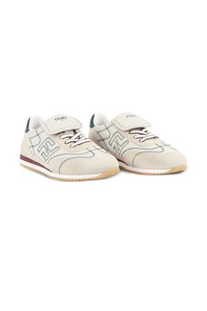 logo-embroidered sneakers FENDI KIDS | JMR562AWK5F1V9Q